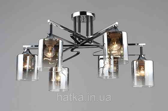 Люстра у вітальню Sirius B A4057/6 CH+BK Київ