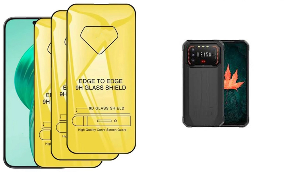 Захисне скло DefenzoGlass для Oukitel IIIF150 Air1 Pro – подвійна міцність Київ - фото 3