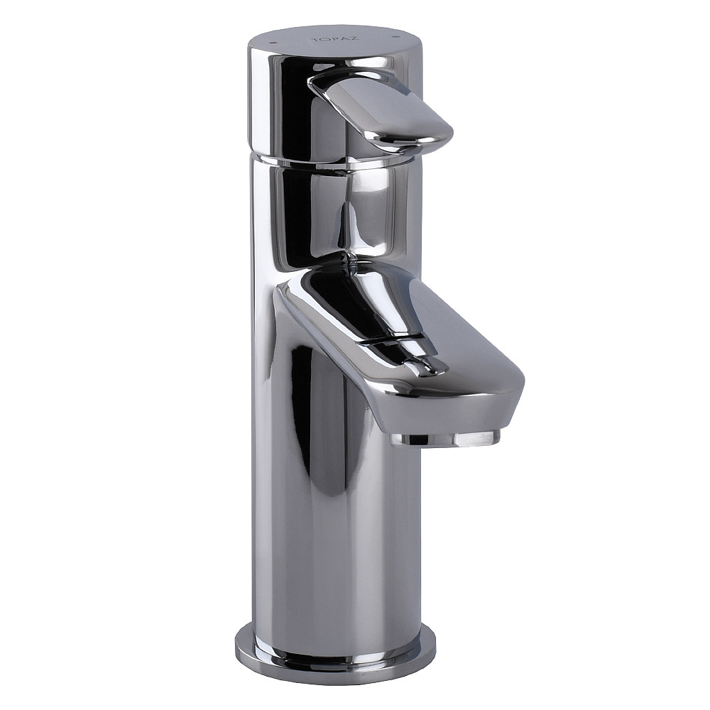 Змішувач для умивальника TOPAZ CORSICA TC 16221-H48 на гайці, шланги TAQ-M1055,D35 Тернопіль - фото 4