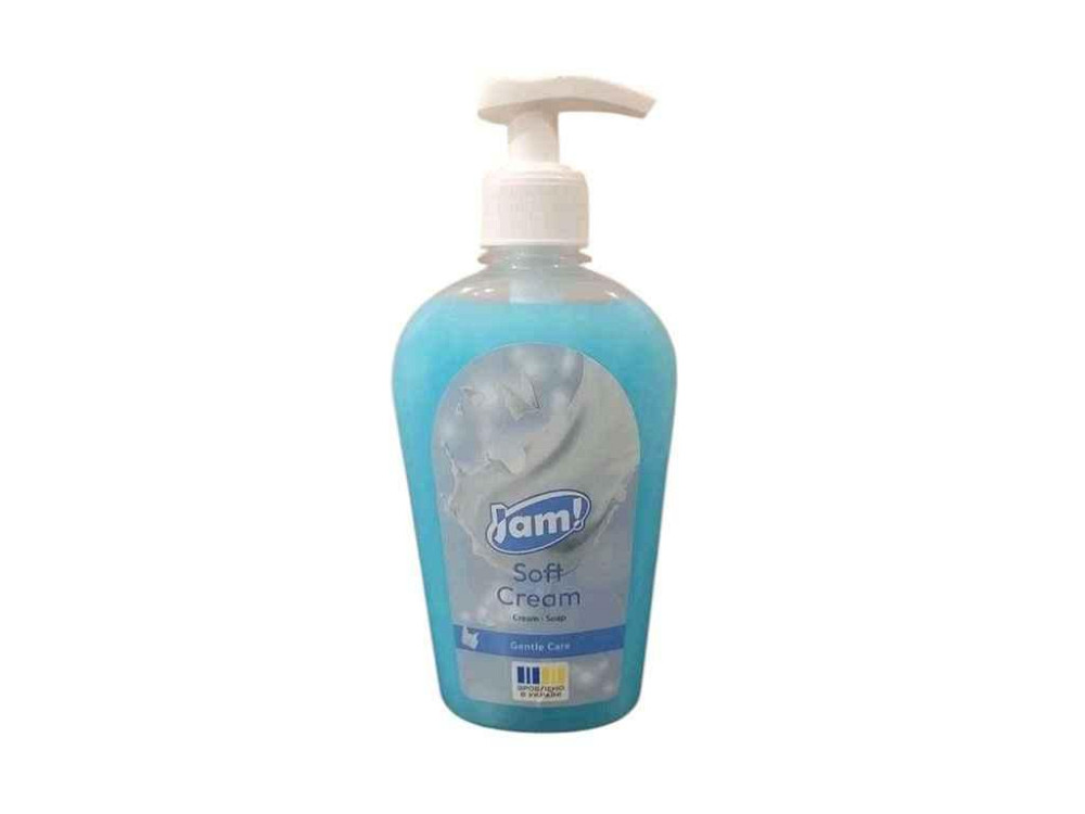 Крем-мило рідке 325мл Soft Cream з гліцерином ТМ JAM! Київ - фото 1