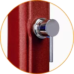 Душ солнечный Aquaviva Happy One с мойкой для ног красный F120/3027 - 23 л Киев - изображение 3