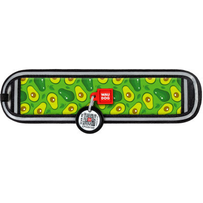 Эргономичные накладки на ошейник WAUDOG Nylon с QR-паспортом Авокадо XS-S 10-15 мм (2403-0048) Винница - изображение 2