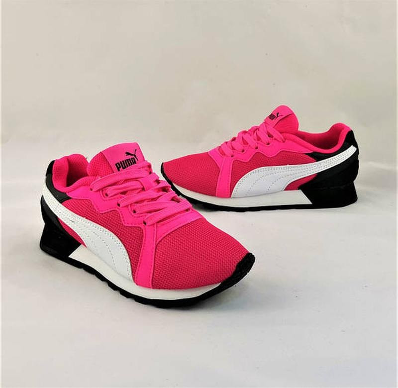 Женские Кроссовки Puma Розовые Тканевые Пума Сеточка (размеры: 36,37,38,39,40) Днепр - изображение 7