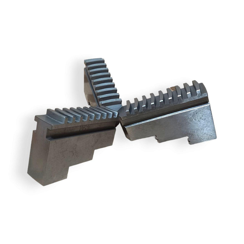 Кулачки под токарный патрон -Прямые 250мм Шаг 10 Ширина 27мм Харьков - изображение 3