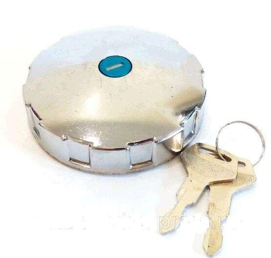 Кришка бака паливного ІЖ (під ключ) (хром) Мукачево - фото 1