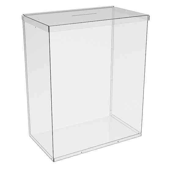 Ящик EKOSTAR без замка для пожертвований и сбора денег 400x235x500. Объем 47 литров Киев