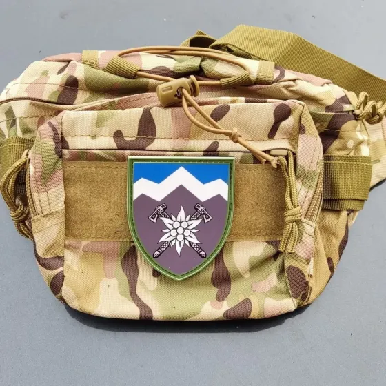 Патч / шеврон ЗСУ 10 окрема гірсько-штурмова бригада ОК Захід Запоріжжя