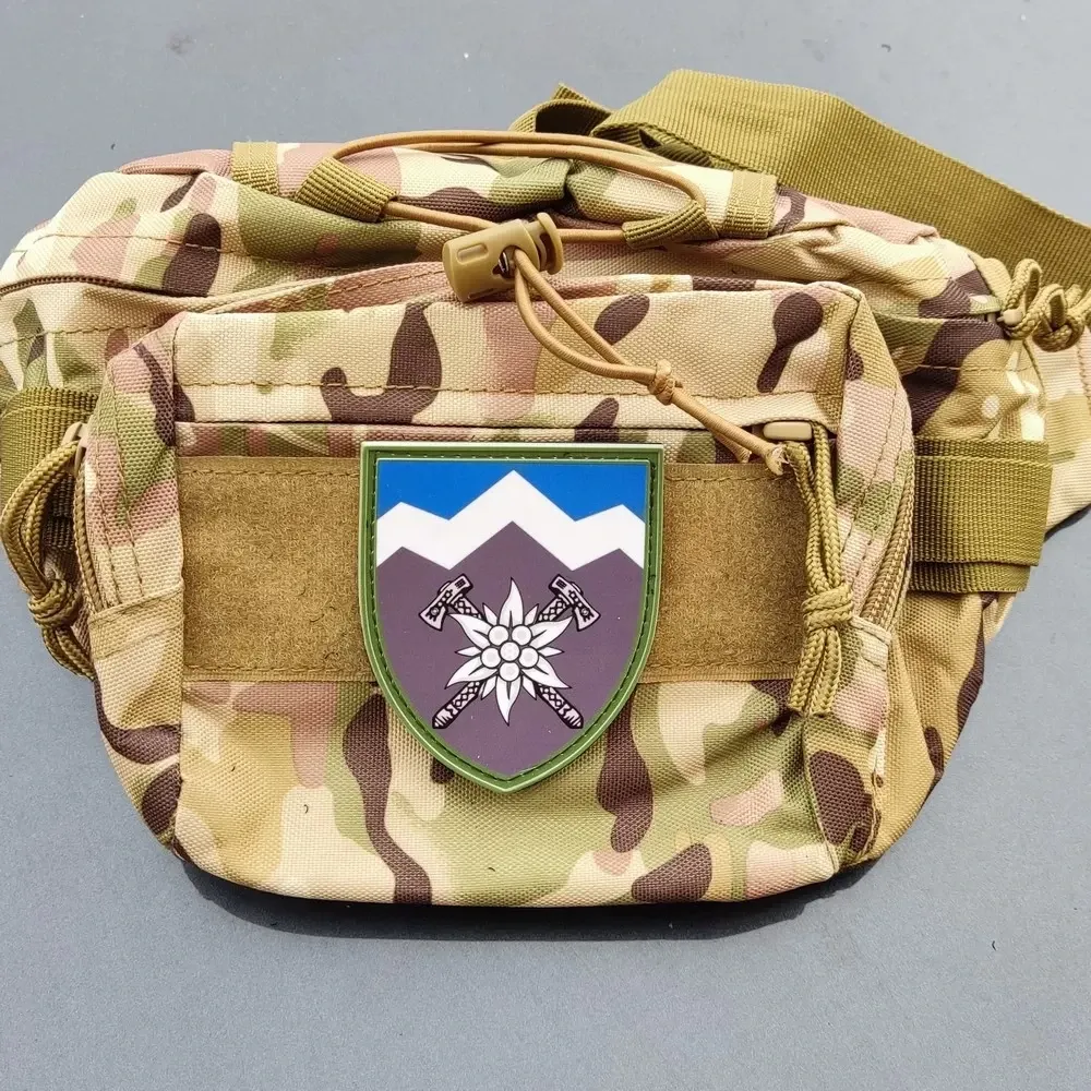 Патч / шеврон ЗСУ 10 окрема гірсько-штурмова бригада ОК Захід Запоріжжя - фото 3