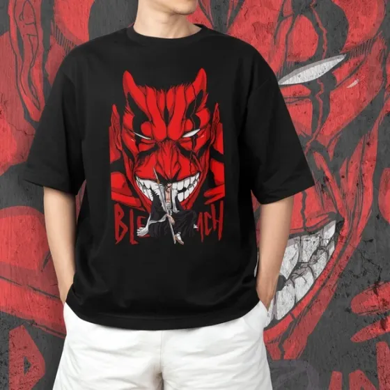 Футболка чоловіча з  принтом Блич Кемачи Зараки Розмір 48 Дніпро