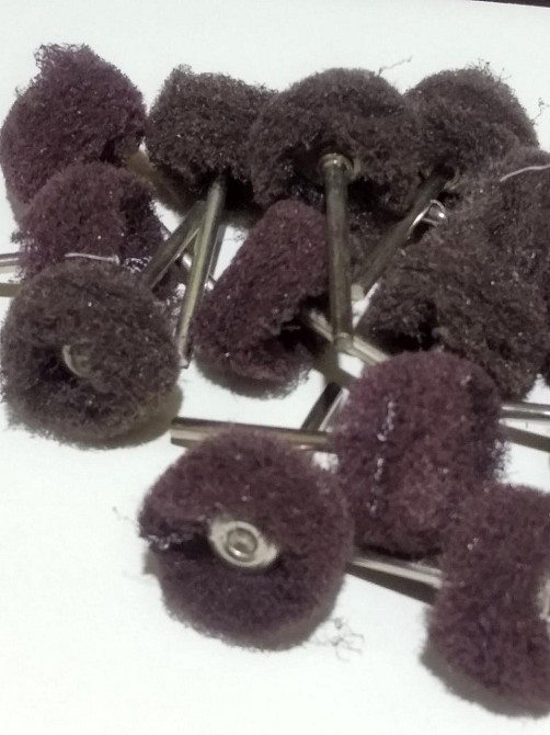 Щітка Ø25 скотч-брайт бордова (3 мм) Полтава - фото 1