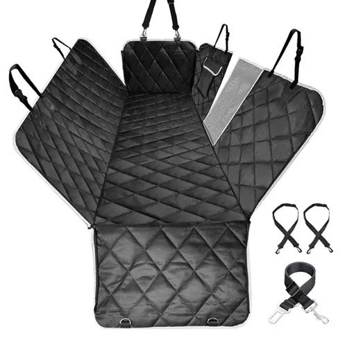 Автомобильный чехол-коврик на задние сиденья с сетчатым окном для безопасной и комфортной перевозки собак Киев - изображение 2