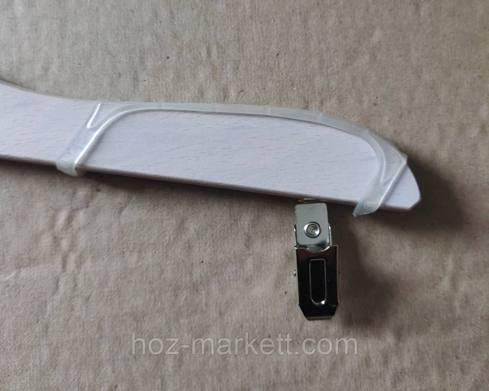 Вішалки плічка жіночі для білизни дерев'яні 32 см із силіконом Women secret Італія Харків - фото 8