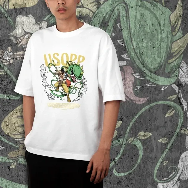 Футболка мужская с принтом Ван Пис Usopp Размер 48 Anime0271 Днепр - изображение 3