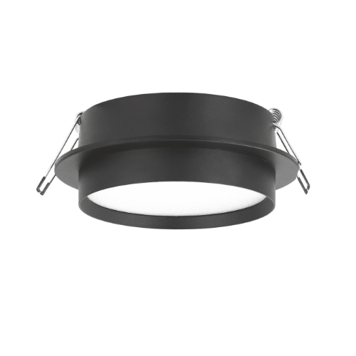 LED Світильник врізний круглий під лампу GX53 чорний VL-SPF33R-B Videx Житомир