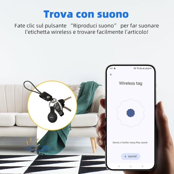 Смарт-трекеры CHZWAN для Android Google Find Hub, Bluetooth, IP67, CR2032, для ключей и багажа, 4 шт., черные белые Киев