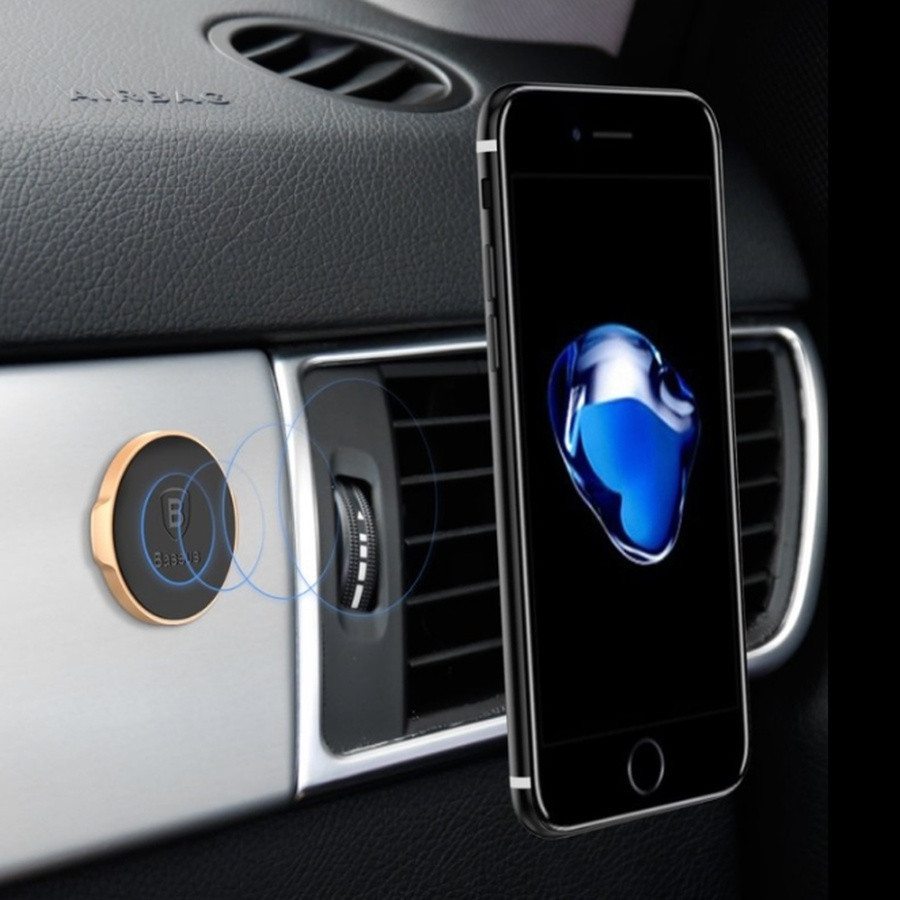 Автотримач для телефона Baseus Magnetic Black Киев - изображение 3