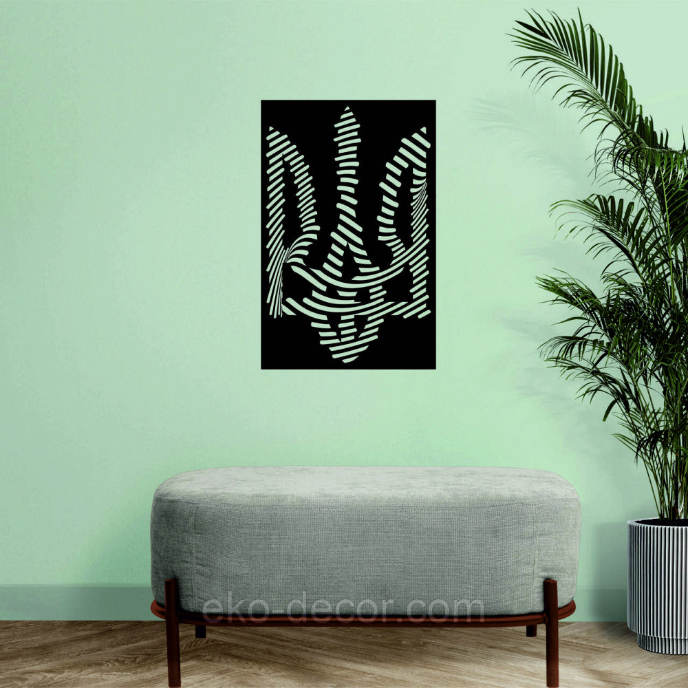 Декоративне настінне Панно «Герб України», Декор на стіну Київ - фото 5