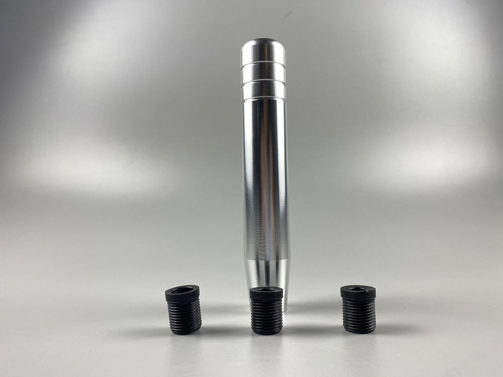 Наконечник важеля КПП срібляста універсальна ручка перемикання передач із 3 штуцерами Мукачево - фото 8