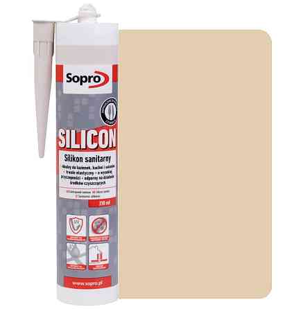 Силікон Sopro Silicon BEZ BAHAMA №34 (бежевый багама) 310 мл Киев