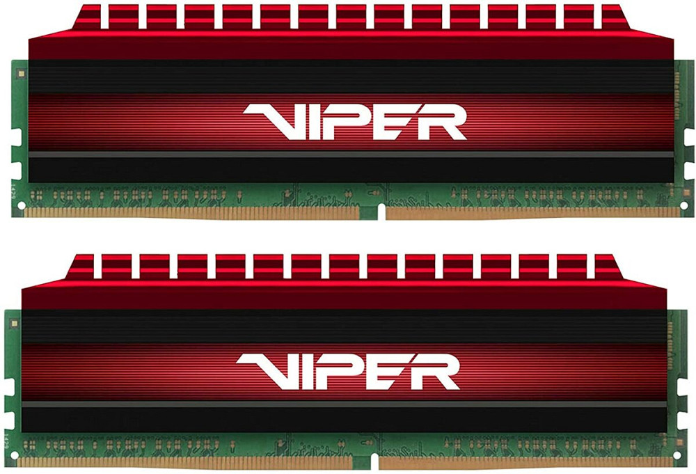 DDR4 Patriot Viper V4 32GB (Kit of 2x16384) 3000MHz CL16 DIMM Black/Red Киев - изображение 1