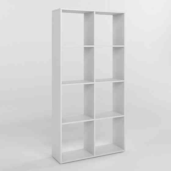 Стелаж М-ЗОН Джеко 720 Нимфея Альба (белый) (MZN-031013) Днепр