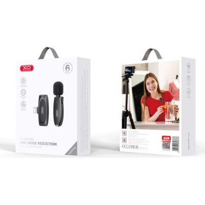 Микрофон XO MKF08B з придушенням шуму lightning Black (XO MKF08B-IP) Винница - изображение 4