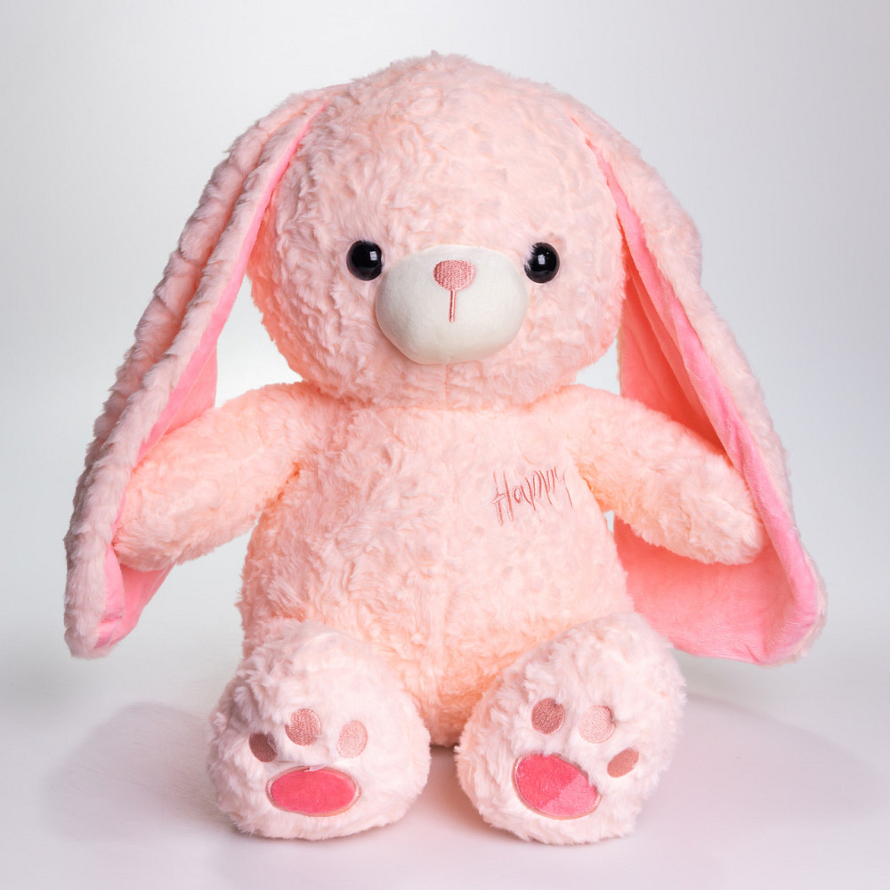 Зайчик-плед 3 в 1: м'яка іграшка та подушка, рожевий Київ - фото 3