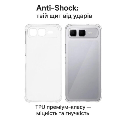 Чохол до мобільного телефона BeCover Anti-Shock Infinix Smart 10 Plus (X6725B) Clear (713801) Вінниця - фото 2