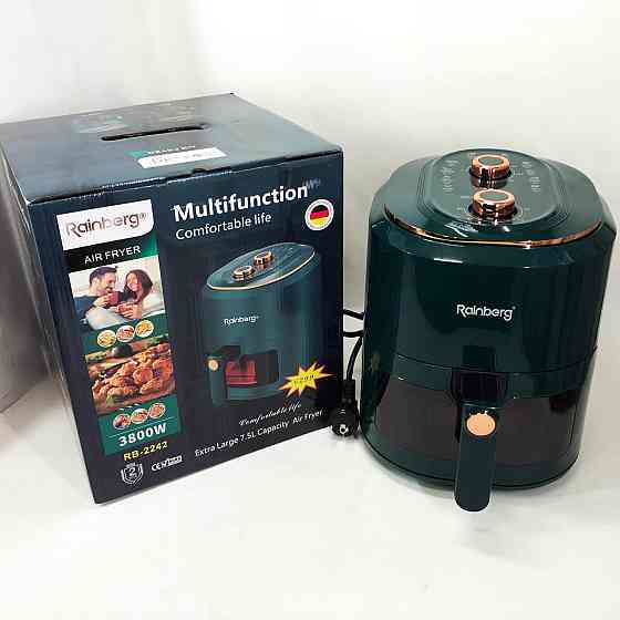 Аерогриль повітряний, Електроприлад для смаження без олії, Аерофрітюрниця-мультипіч для дому TI-75 Івано-Франківськ