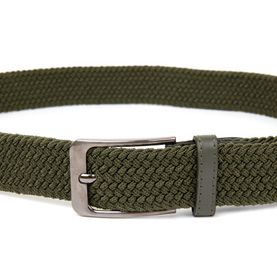 Ремень Vintage Текстильный мужской Оливковый (20527) Винница - изображение 6