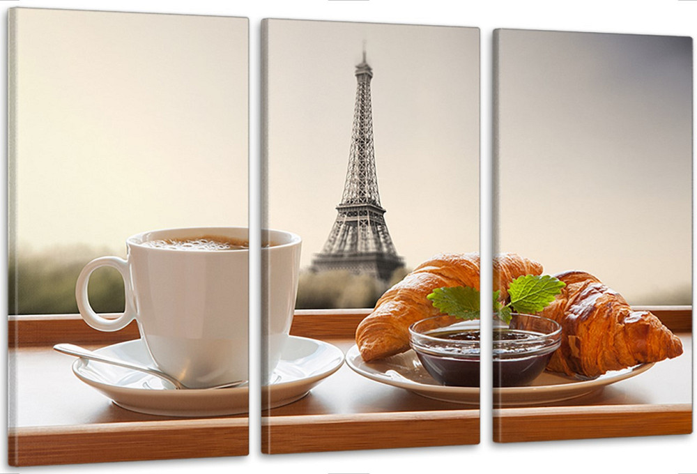 Модульная картина в гостиную / спальню  Франція  ART-138_3A 70х130 см Киев - изображение 1