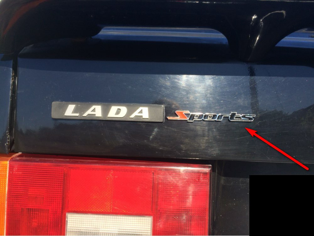 Наклейка Металева Sports Тюнінг авто не іржавий Київ - фото 6