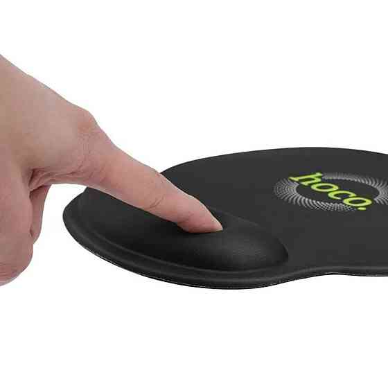 Коврик для мыши HOCO GM30 Polar Fox mouse pad with wrist support Black 6942007623339 Одесса