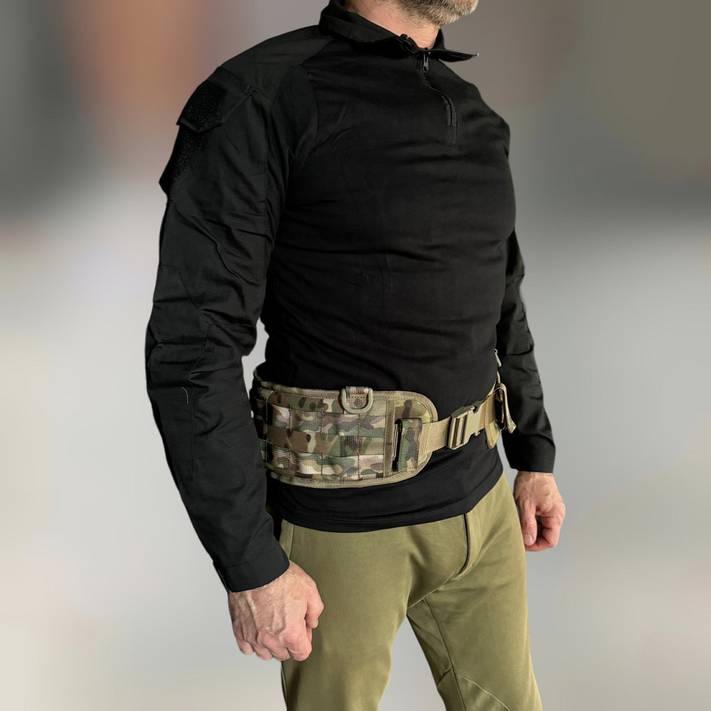 Пояс разгрузочный с Молли, Мультикам Cordura 1000D, WINTAC, варбелт тактический боевой пояс, разгрузка поясная Solmir Киев - изображение 4