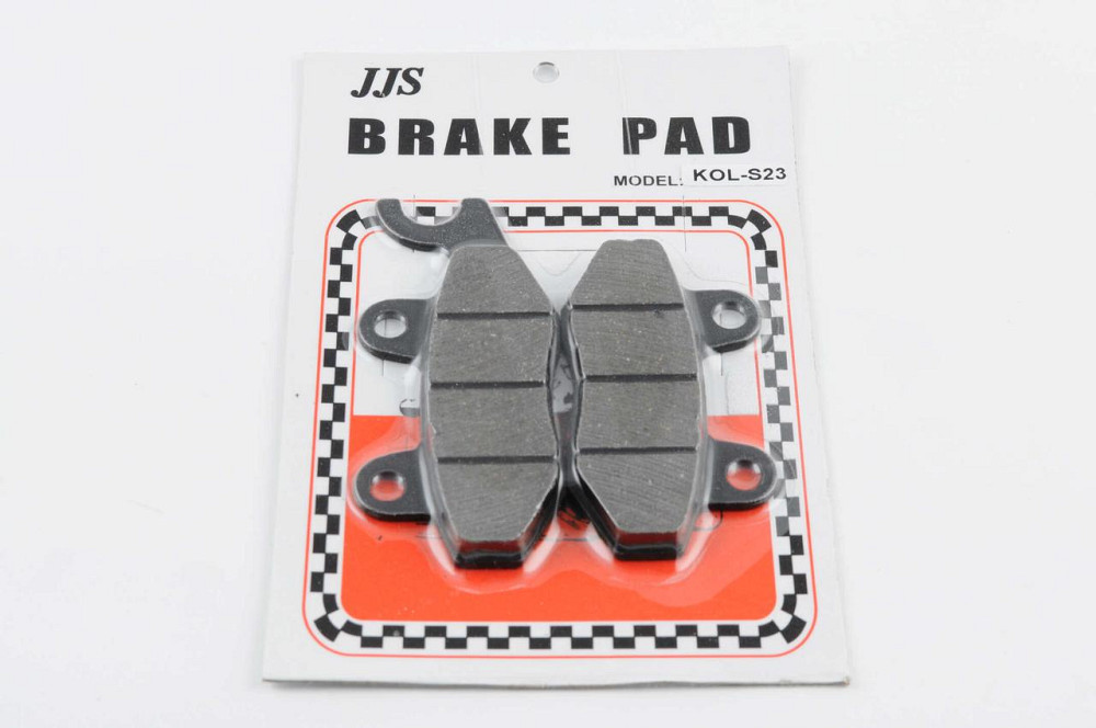 Колодки тормозные (диск) скутер 4 Т китай 50-150 (Рейс /скутер Шторм, ухо в право, черные) J Мукачево - изображение 1