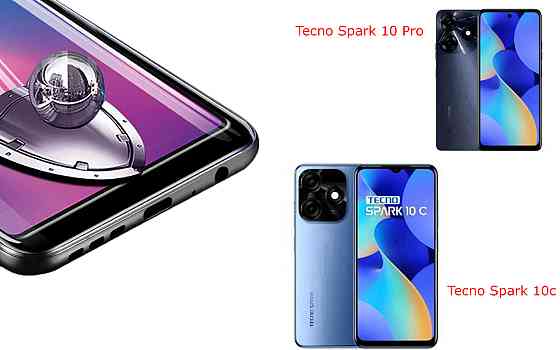 Защитное стекло DefenzoGlass для Tecno Spark 10 Pro (KI7), Spark 10c – двойная прочность Киев