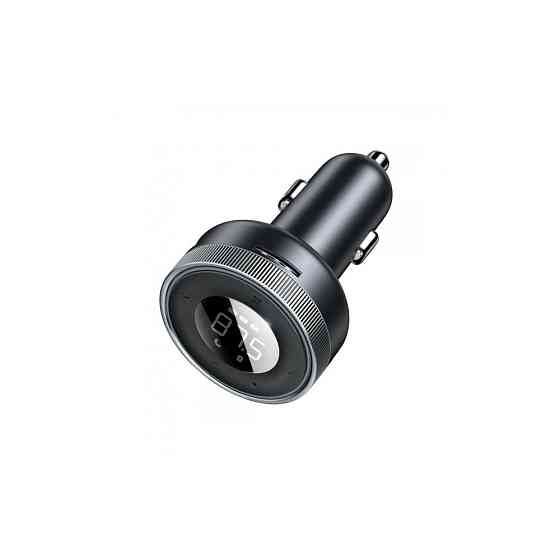 FM трансмітер модулятор Baseus Enjoy Car Wireless MP3 Charger CCLH-01 (Чорний) Николаев