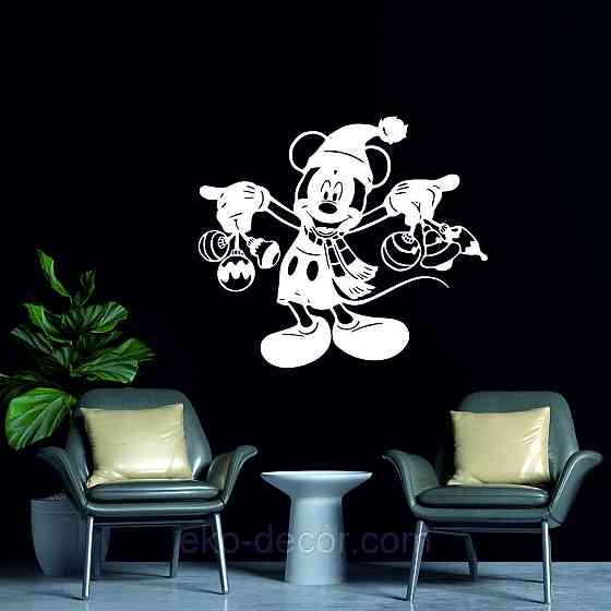 Декоративное настенное Панно «Микки Маус», Декор на стену Киев