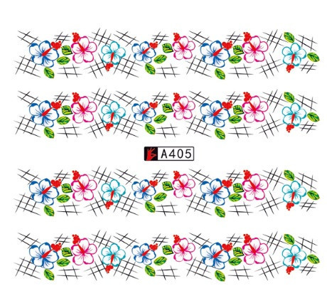 Водные наклейки для ногтей А405 Киев - изображение 1