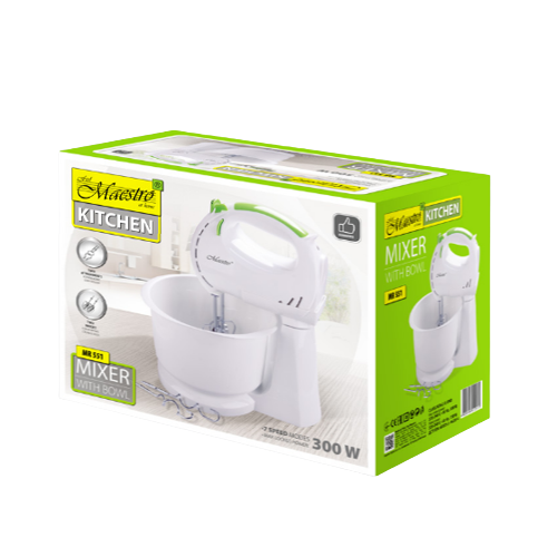 Міксер з чашею 600W MR-551 Maestro Житомир - изображение 5