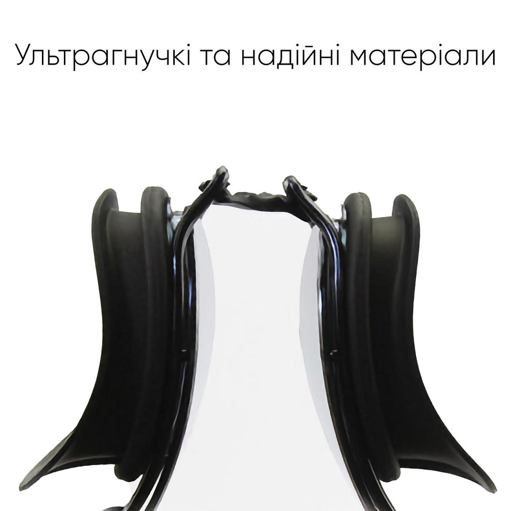 Окуляри для плавання Renvo Gulis Уні Anti-fog Чорний OSFM (2SG130-0106) Київ - фото 3