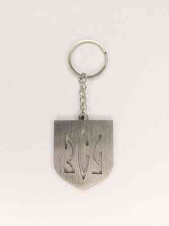 Брелок для ключів "ЗСУ-Тризуб"щит Винница