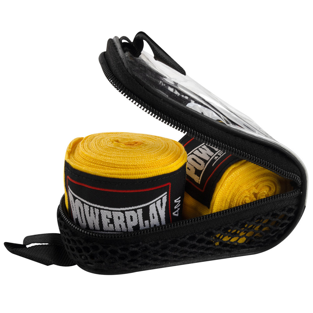 Бинти для боксу PowerPlay 3046 Жовті (2.5м) Кам'янське - фото 4