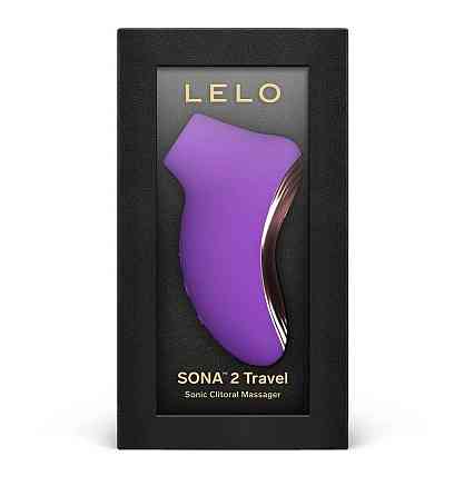 Звуковий стимулятор клітора LELO SONA 2 Travel Purple, тревел-версія, 12 режимів Sex Aura Київ