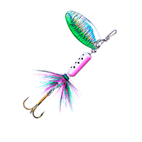 Блешня вертушка обертається 4г кольорова блискуча 3 гачка Вінниця - фото 1