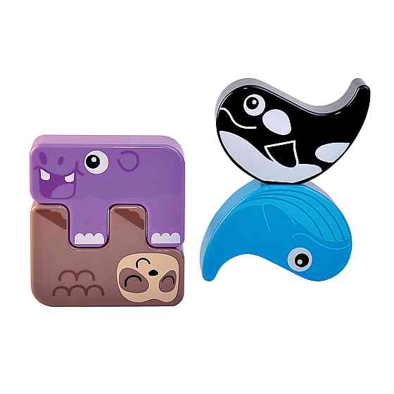 Навчальний ігровий набір Kiddi Smart – Звірятка-пазлики Дніпро