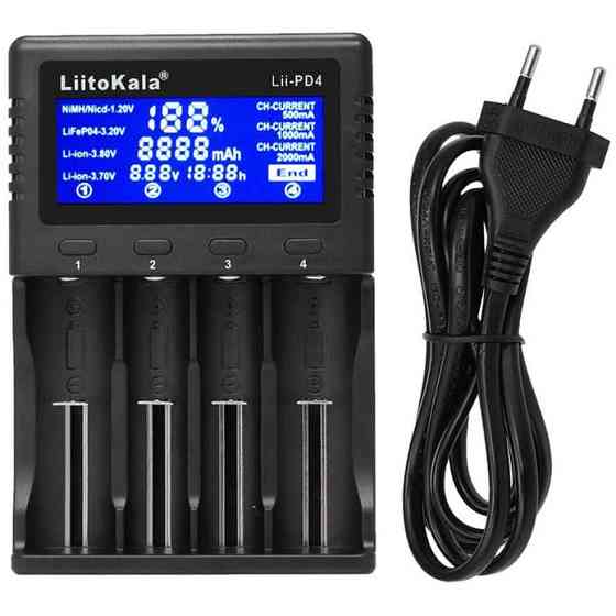 Зарядное устройство для аккумуляторных батареек LiitoKala Lii-PD4 (2000990126979) CZ-78 Львов