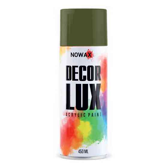 Фарба акрилова Nowax Spray Оливкова 450мл Львів