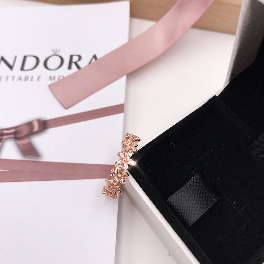 Срібна каблучка   "Вінок з маргариток" 180934CZ MasterSem Київ - фото 4