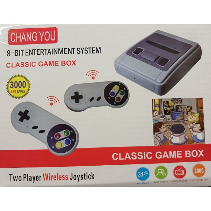 Игровая приставка LH-35 с беспроводными джойстиками, 3000 классических игр, поддержка HDMI, компактная Одесса - изображение 1